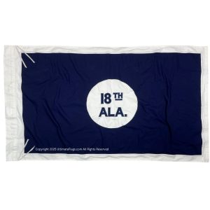 18th alabama cotton flag 3 x 5 ft.