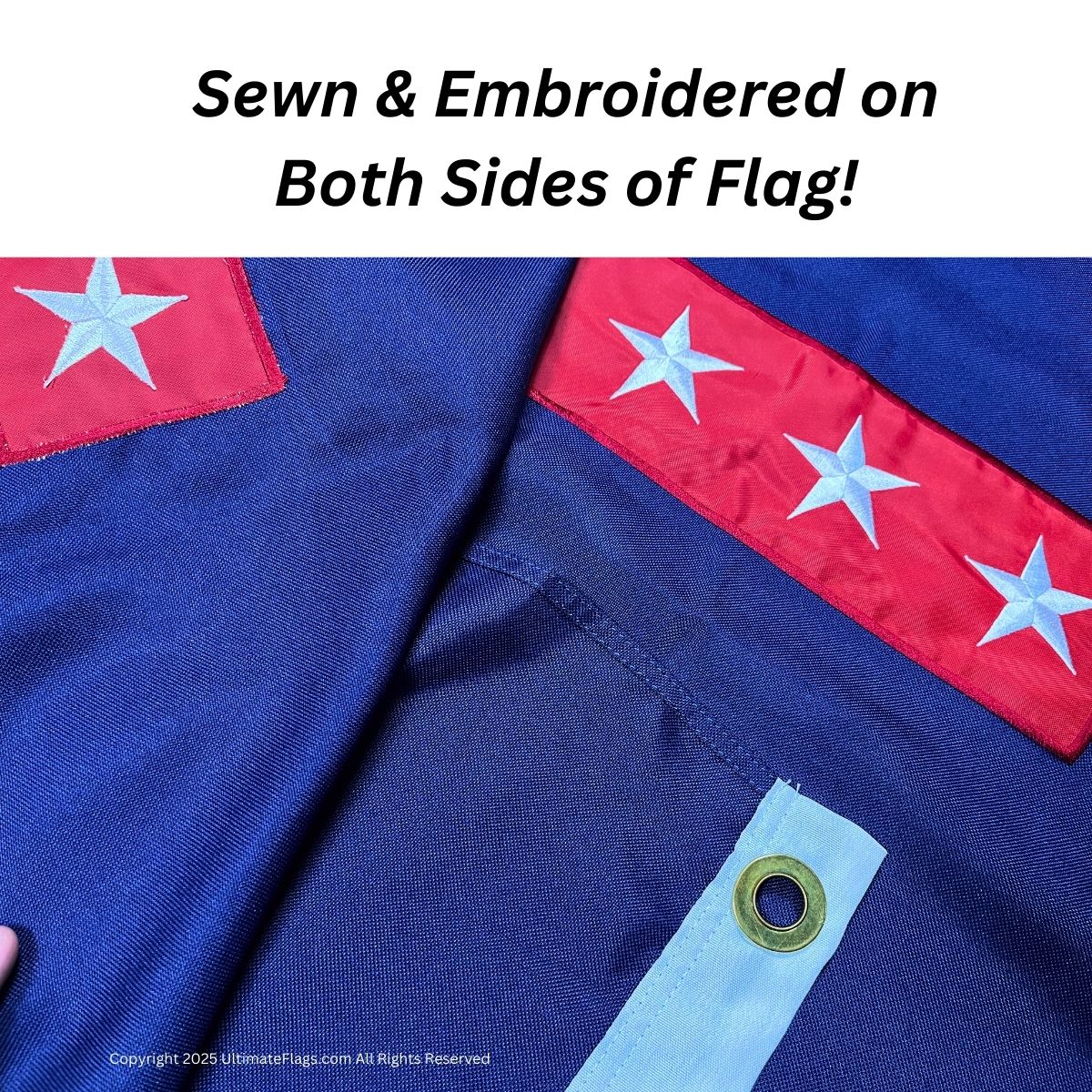 4th kentucky regiment flag orphan brigade double nylon embroidered 3 x 5 ft.