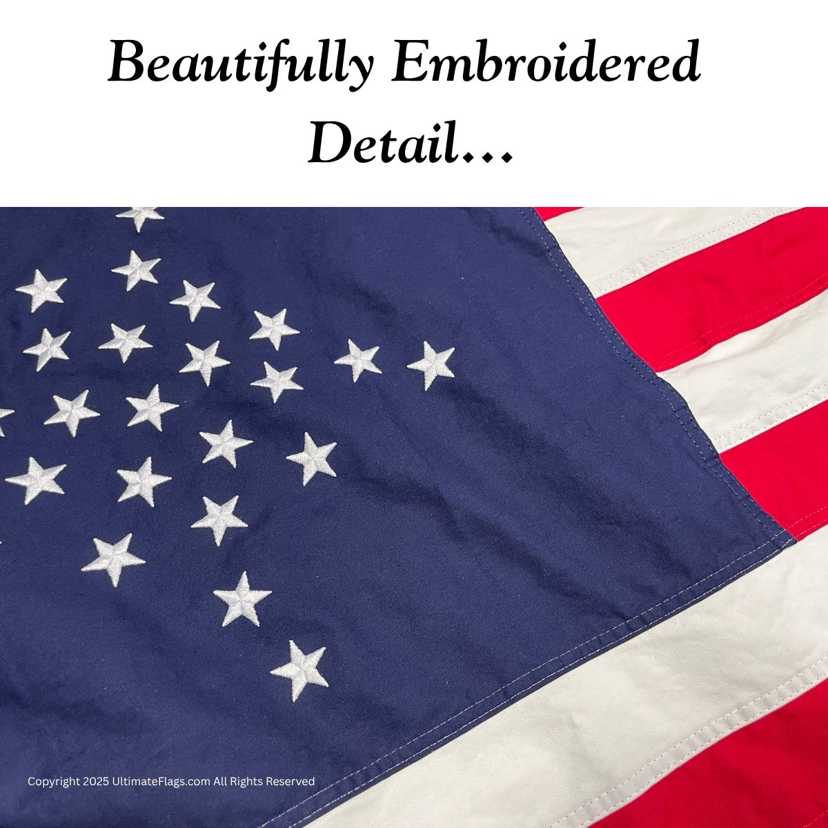 great luminary flag – 28 star u.s. flag representing texas statehood – 3x5 ft cotton sewn replica