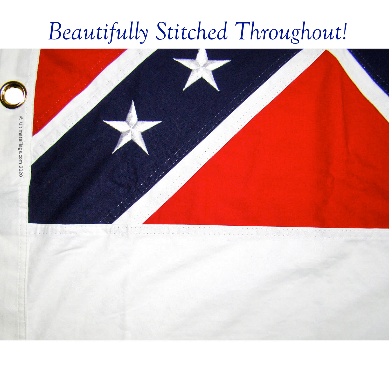 2nd csa flag beautiful stitching throughout flag