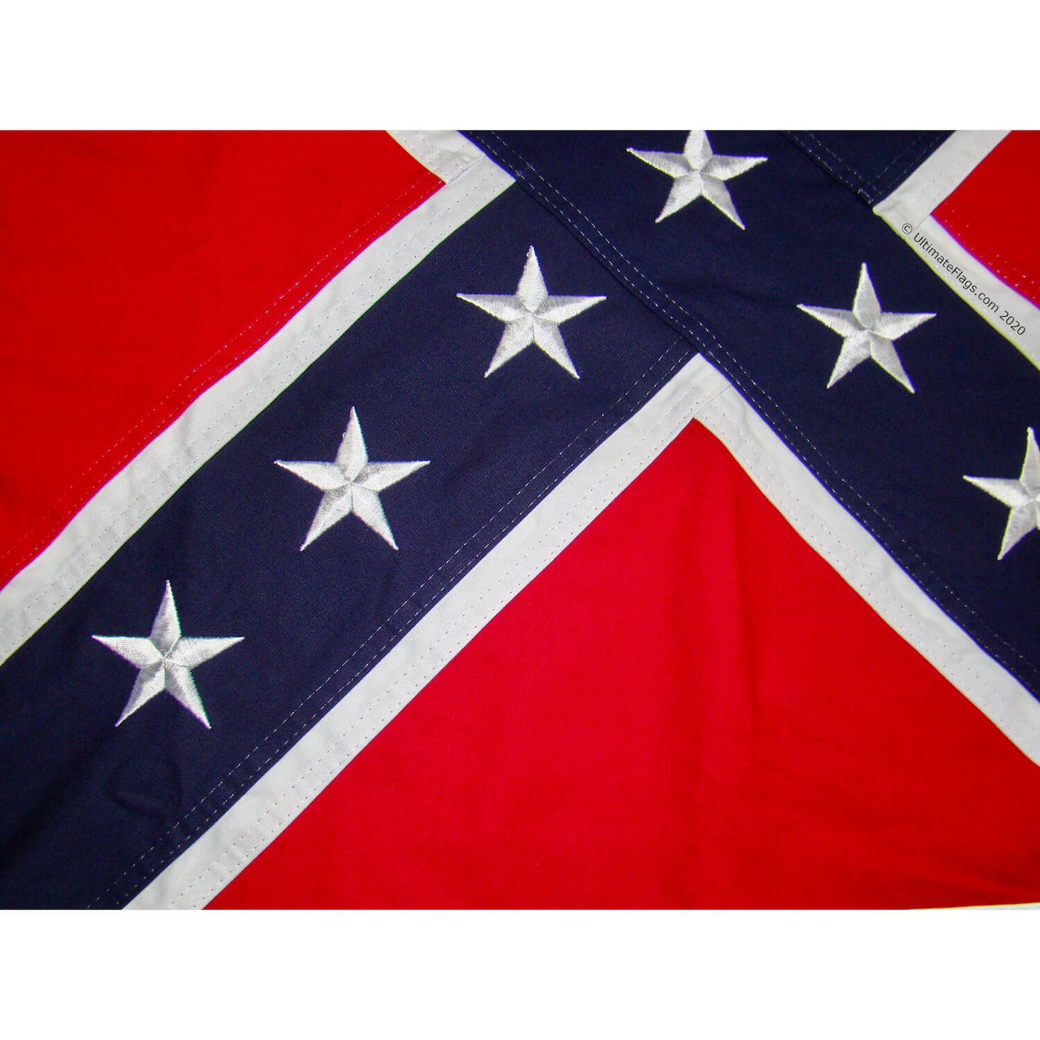 embroidery on jackson flag