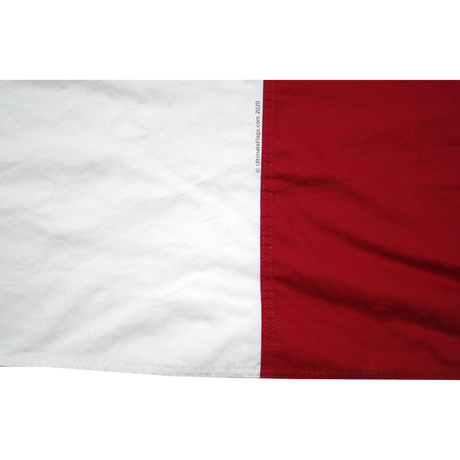 stitching of 3rd national flag in cotton