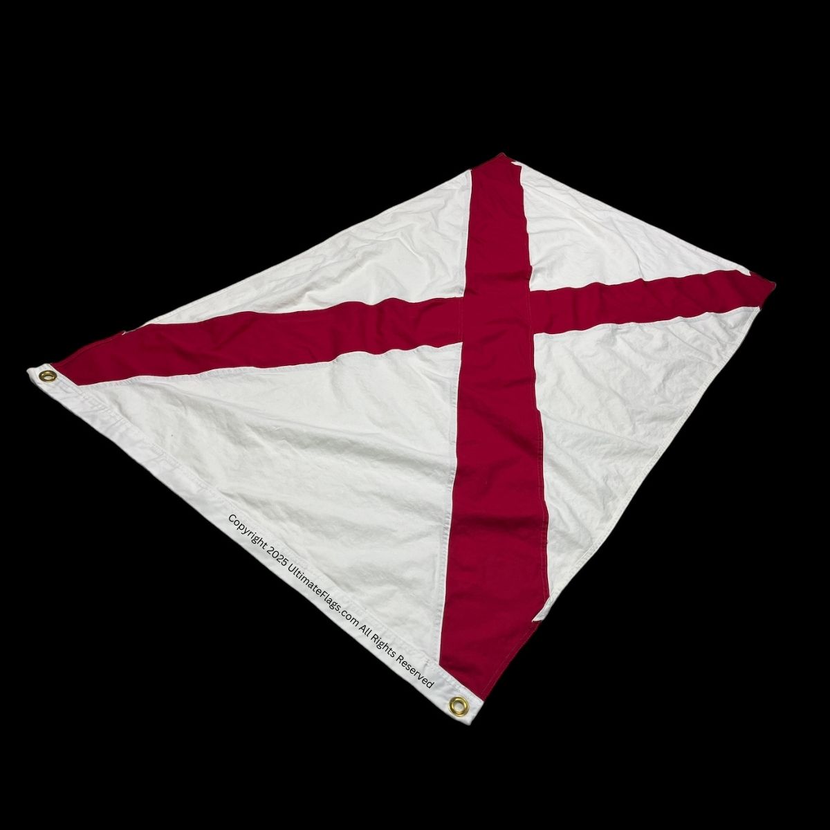 state of alabama flag cotton 3 x 5 ft.