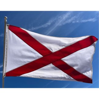 alabama flag double nylon embroidered 3 x 5 ft.