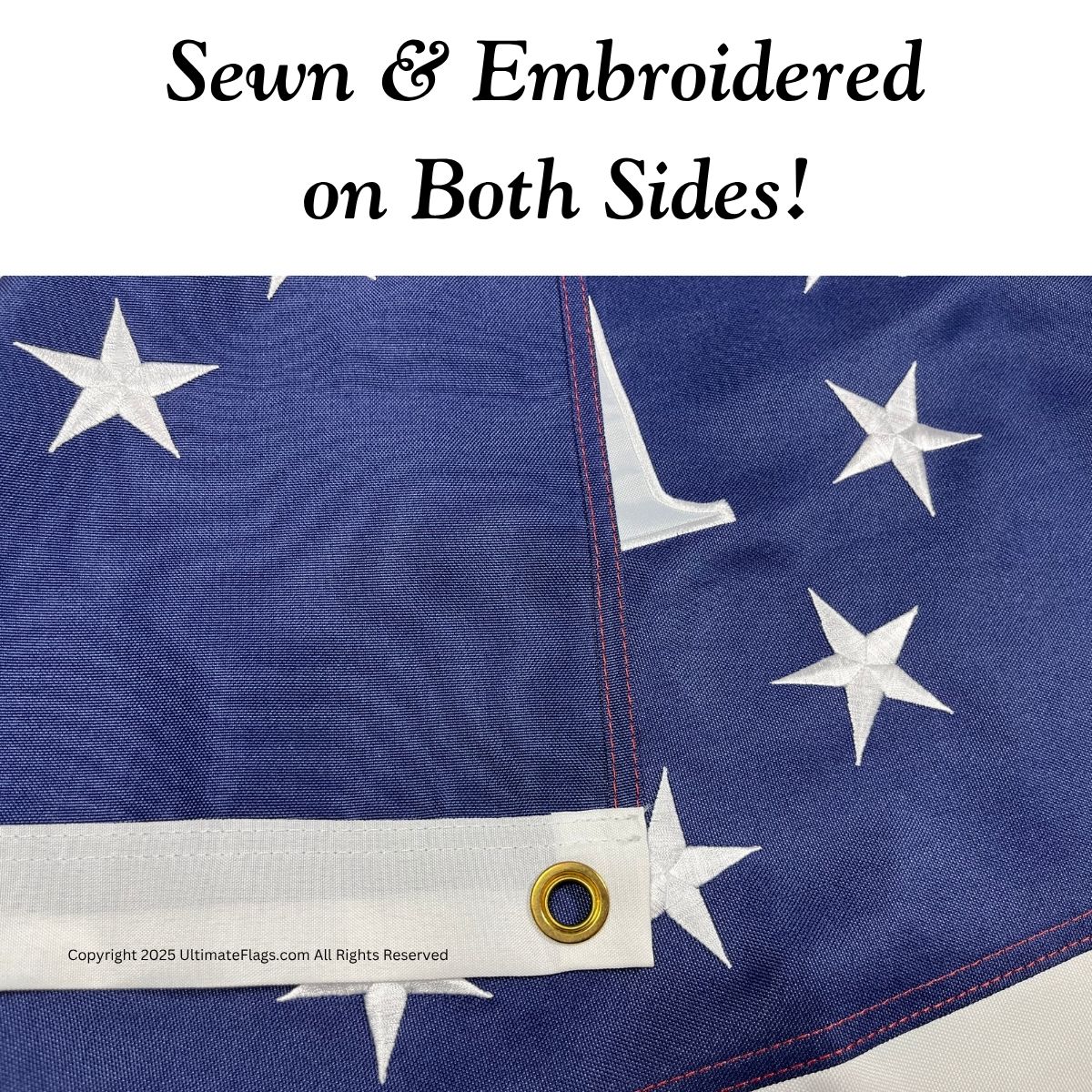 nyberg flag 3% iii betsy ross flags 3 x 5 ft. sewn outdoor double nylon embroidered
