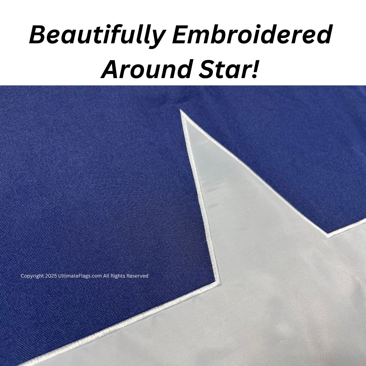 bonnie blue flag double nylon embroidered 3 x 5 4x6 5x8 10x15 ft
