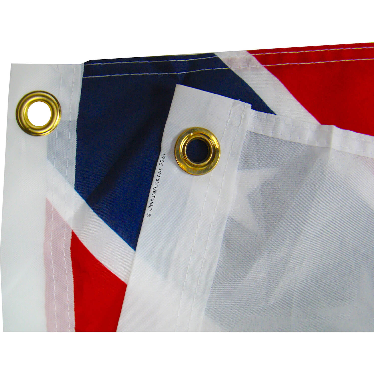 brass grommets on 2nd national confederate flag