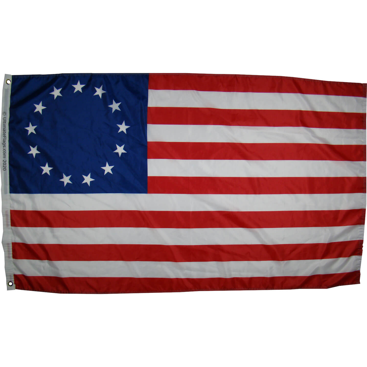 13 star patriotic usa flag