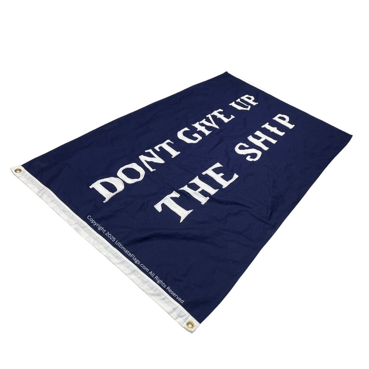 commodore perry flag cotton embroidered 3 x 5 ft.