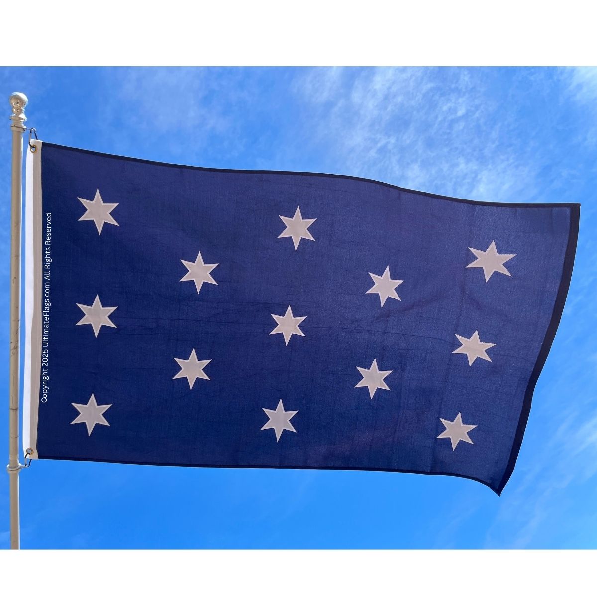 washington's headquarters flag 1775 george washington commander hq flags outdoor sewn double nylon embroidered 3 x 5 ft.
