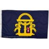 georgia colonial cotton flag 3 x 5 ft.