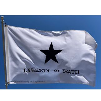 goliad texas battle flag double sided & double nylon embroidered 3 x 5 ft.