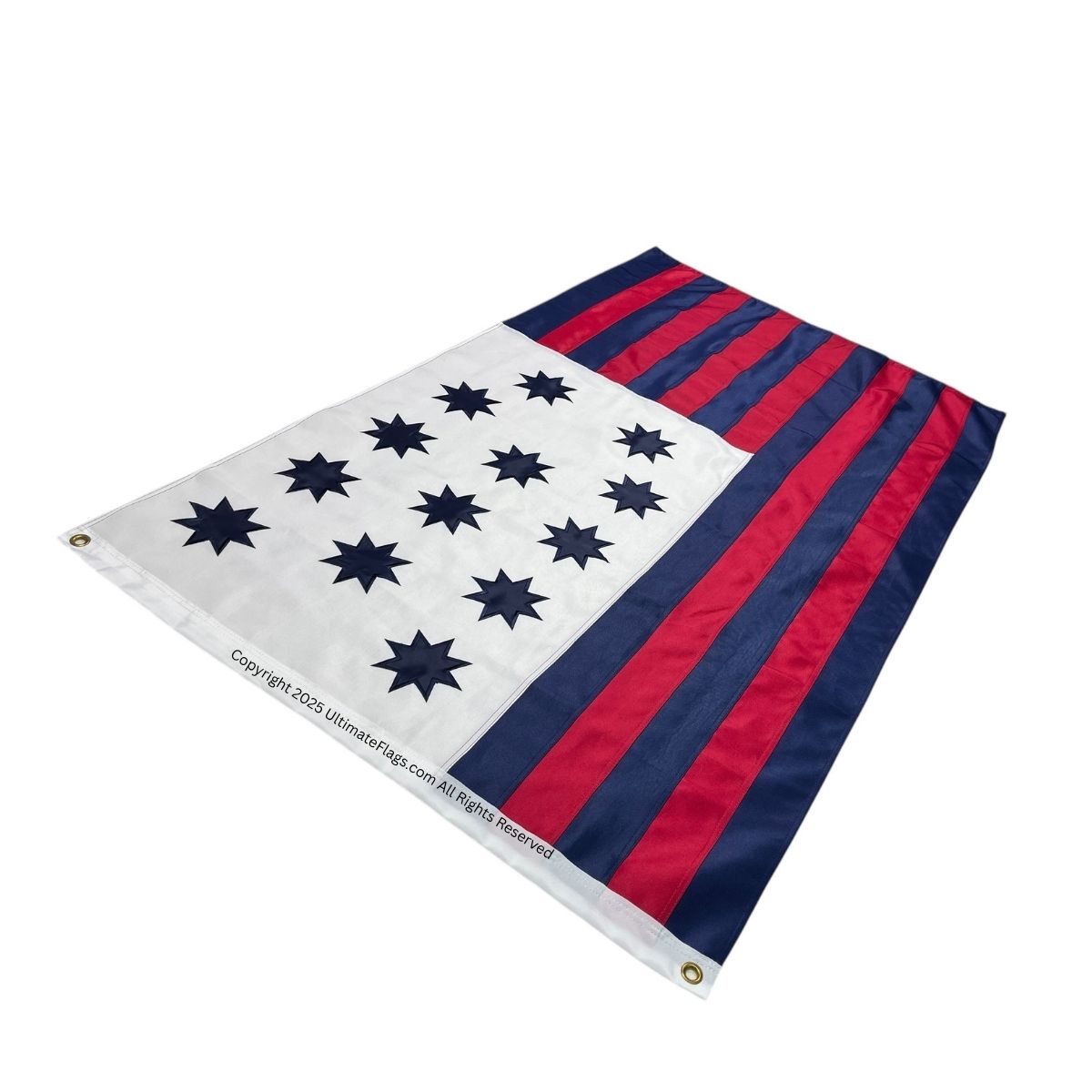 guilford courthouse flag double nylon embroidered 3 x 5 ft.