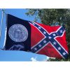 old georgia state flags for sale georgia battle flag buy double sided old ga flags