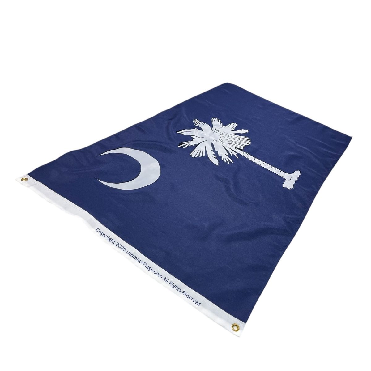 south carolina flag sc flags for sale sewn outdoor double nylon embroidered 3 x 5 ft.