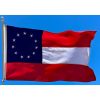 stars and bars flag 11 star first national flag sewn outdoor double nylon embroidered 2 x 3 or 3 x 5 ft.