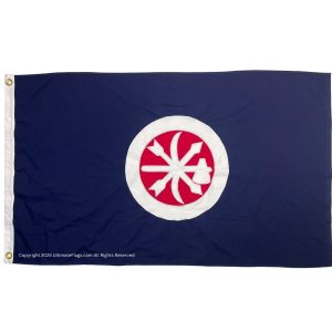 choctaw braves flag cotton 3 x 5 ft.