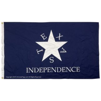 conrad texas independence flag cotton 3 x 5 ft.