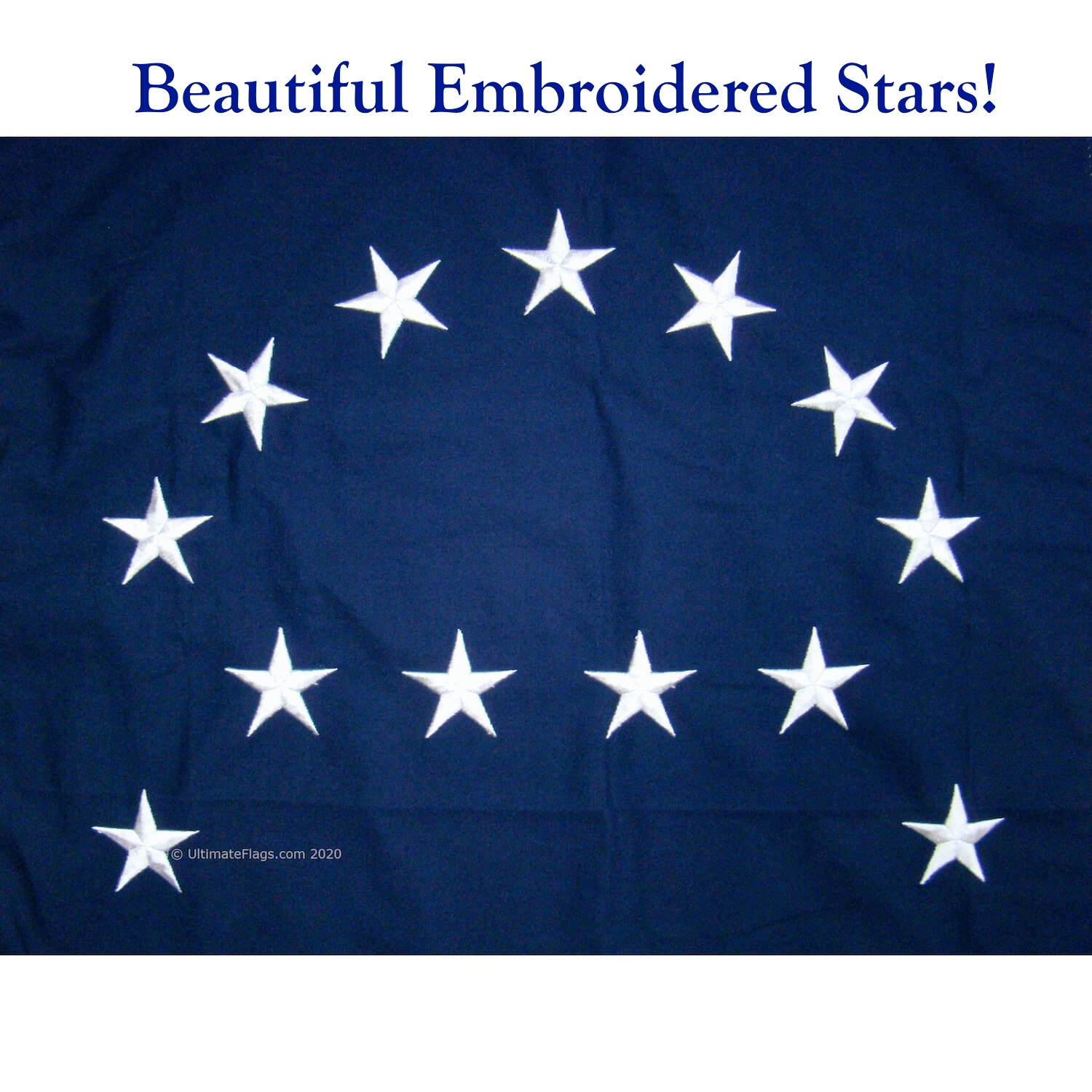 Robert E Lee HQ Flag - General Lee's Headquarters Flags Cotton Sewn- 3 x 5 ft. - Image 2