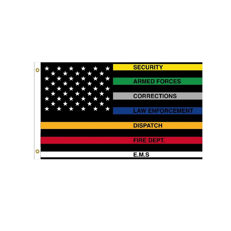 first responders flag