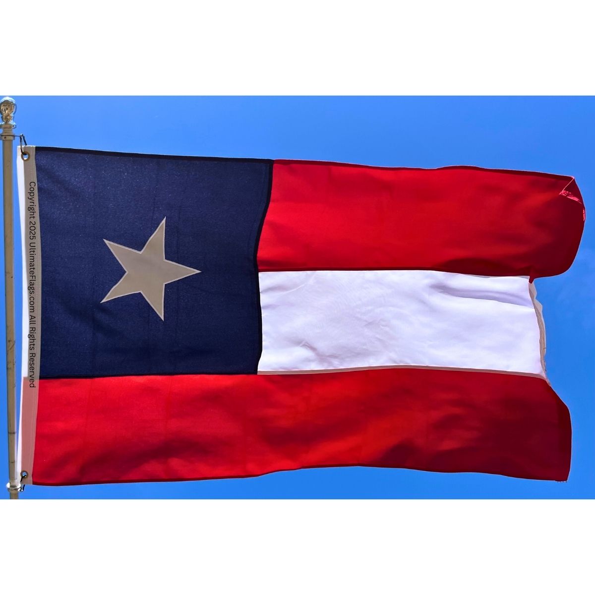 5th texas infantry flags hood's brigade flag lone star sewn outdoor double nylon embroidered 3 x 5 ft.
