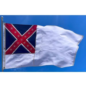 general sam bell maxey's regimental flag fort fisher flag 3x5,12x18 inch