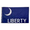 fort moultrie flag south carolina liberty flag revolutionary war cotton 3 x 5 ft.