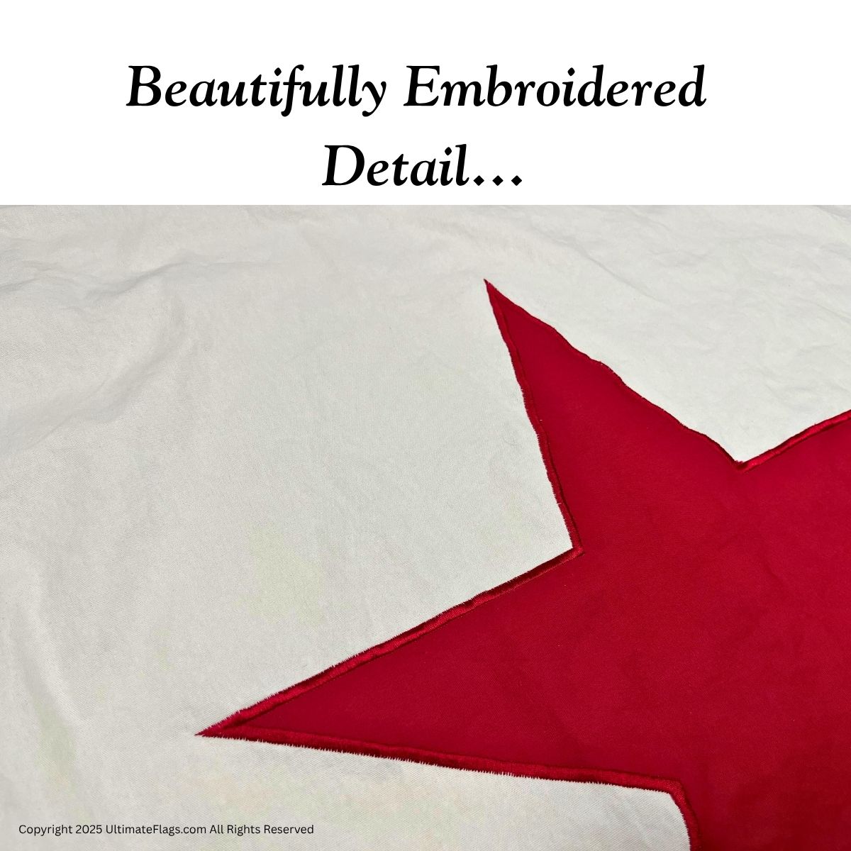 georgia secession flag cotton sewn flags 3 x 5 ft.
