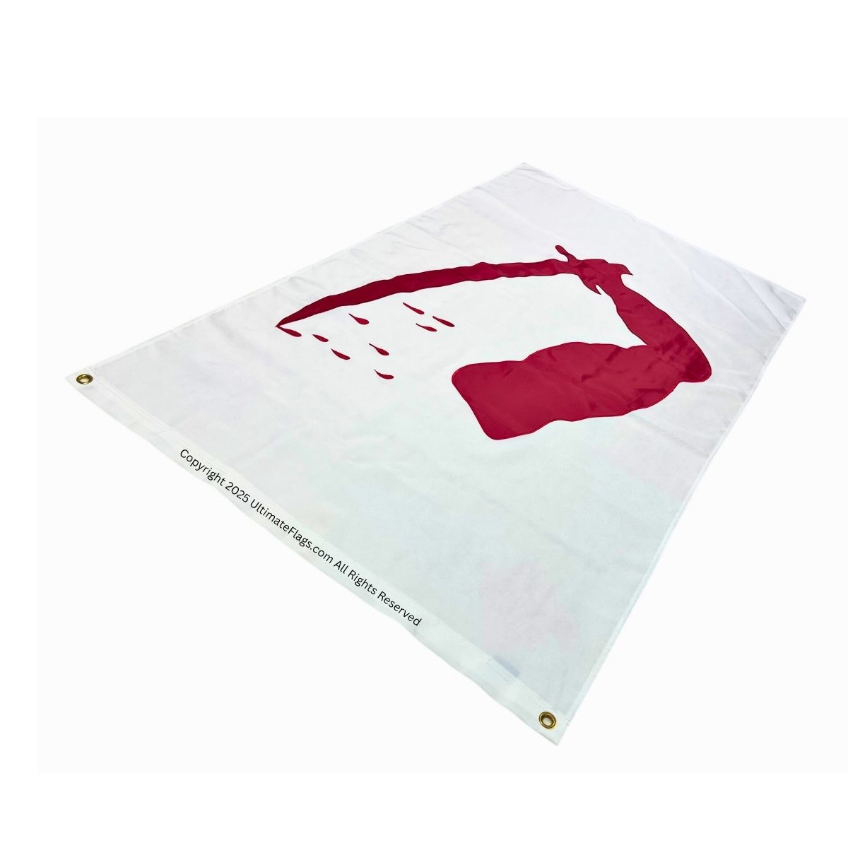 goliad battle flags dimmitt's goliad texas flag severed arm sewn outdoor double nylon embroidered 3 x 5 ft.