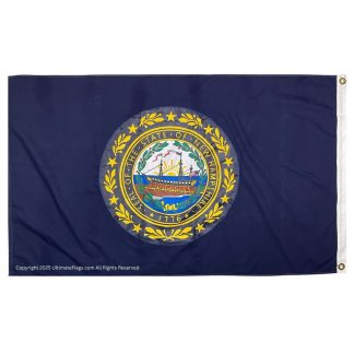 new hampshire flag | nh state flags cotton 3 x 5 ft.