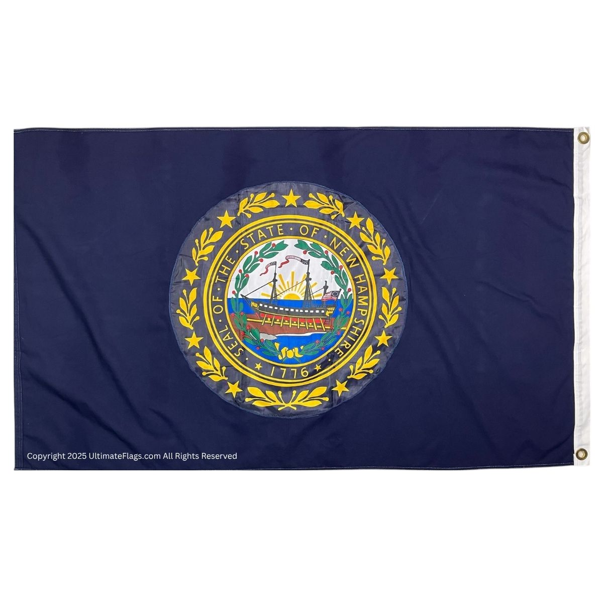 new hampshire flag | nh state flags cotton 3 x 5 ft.