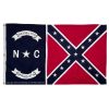 north carolina battle flag cotton 3 x 5 ft.