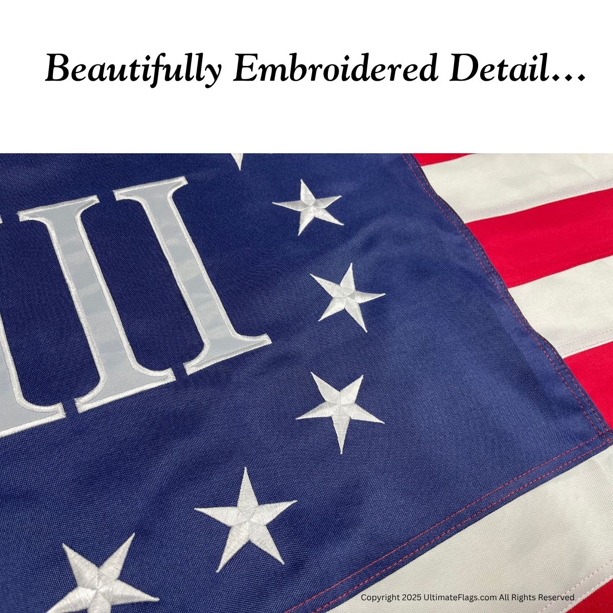 nyberg flag 3% iii betsy ross flags 3 x 5 ft. sewn outdoor double nylon embroidered