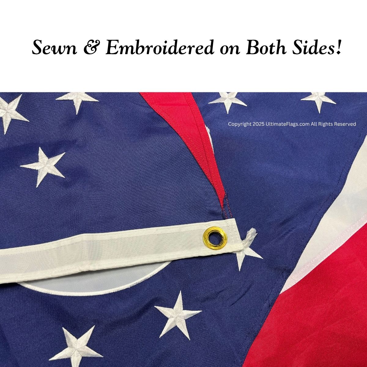 ohio flag oh flags state of ohio flag sewn double nylon embroidered 3 x 5 ft.