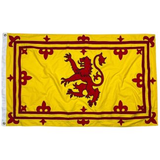scotland lion rampant cotton flag 3 x 5 ft.