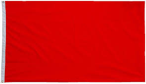 Red Flag (solid blank) Nylon 3x5 ft Outdoor Flags