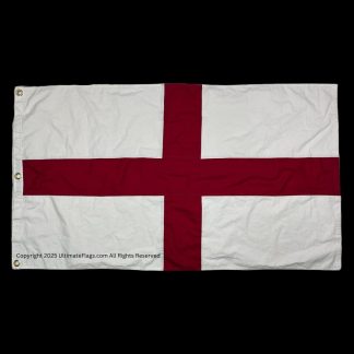 st. george's cross flag cotton sewn flags 3 x 5 ft.