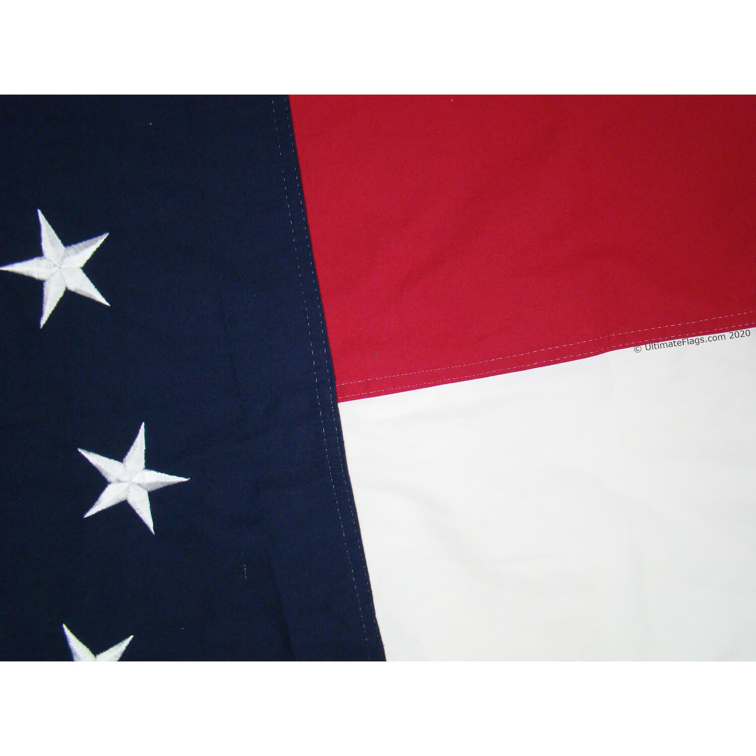 11 star 1st national flag stitching
