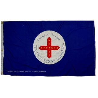 8th texas cavalry regiment cotton flag 3 x 5 ft.