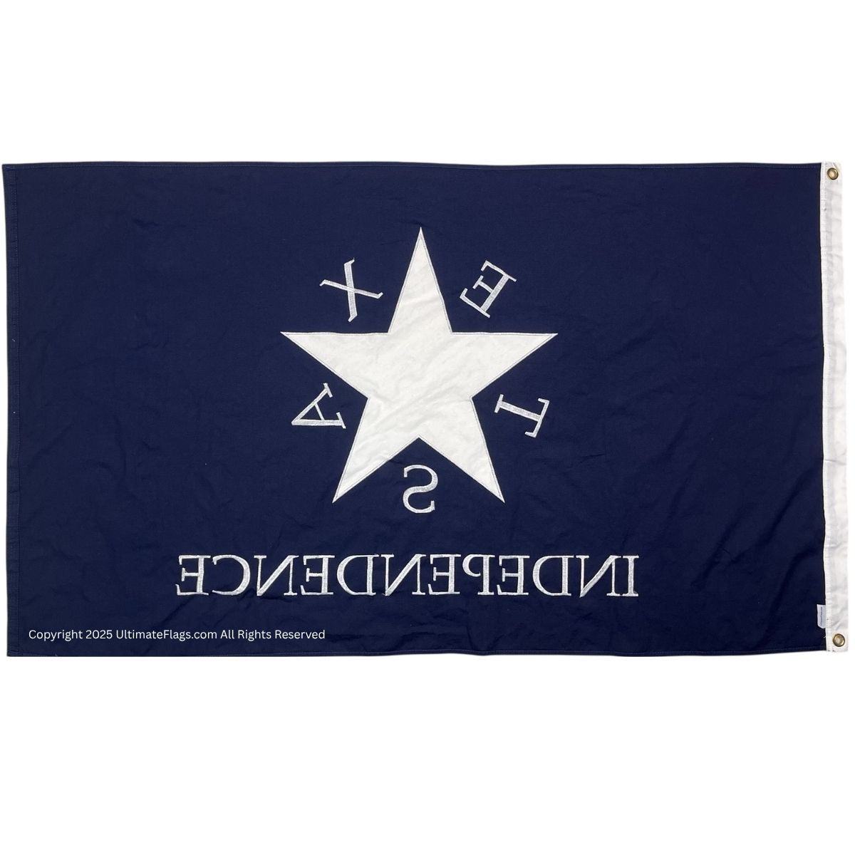 conrad texas independence flag cotton 3 x 5 ft.