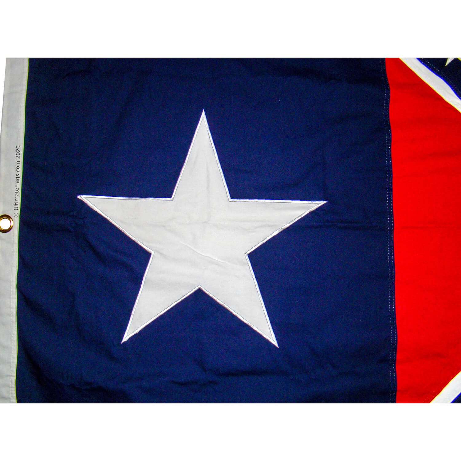tx rebel flag closeup