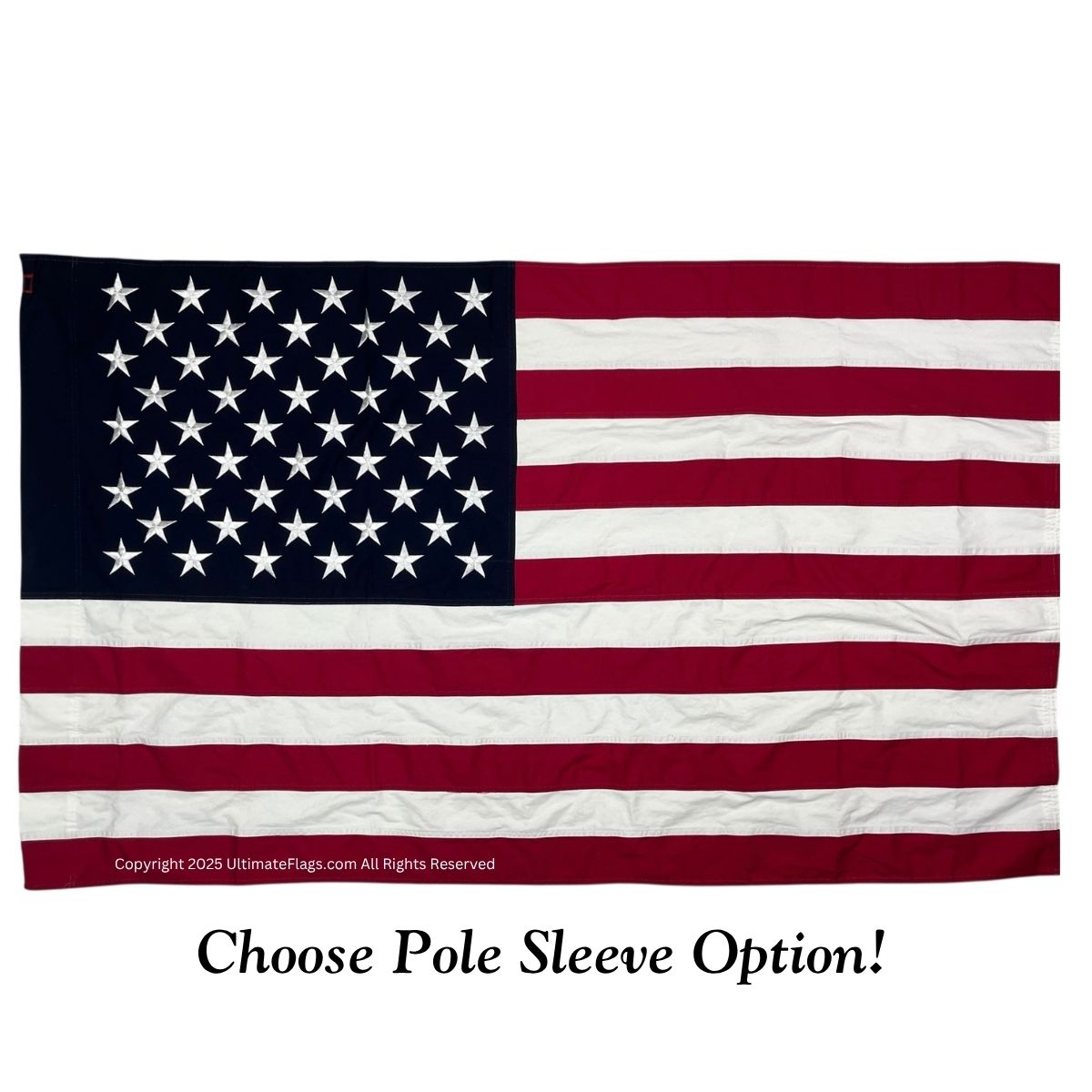 american flag for sale usa flags 50 star cotton sewn multiple sizes with grommets or pole sleeve (2x3 to 6x10 ft)