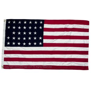 33 star usa flag cotton 3 x 5 ft.