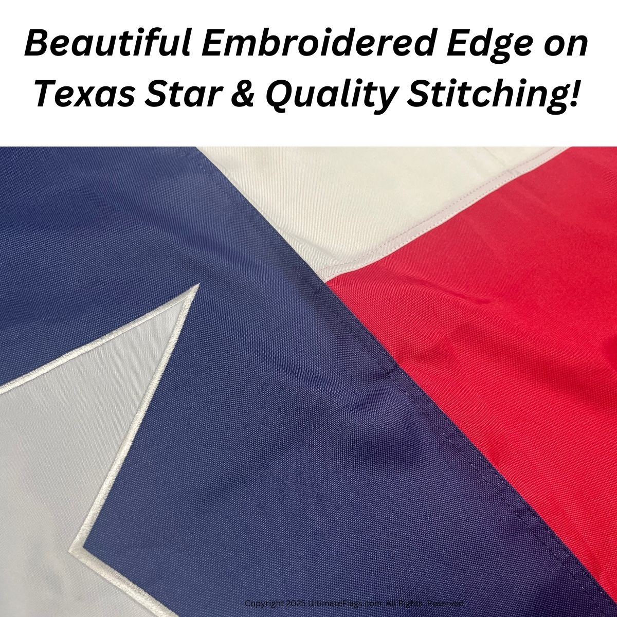 texas come & take it flag 3 x 5 ft. 2 ply double nylon embroidered