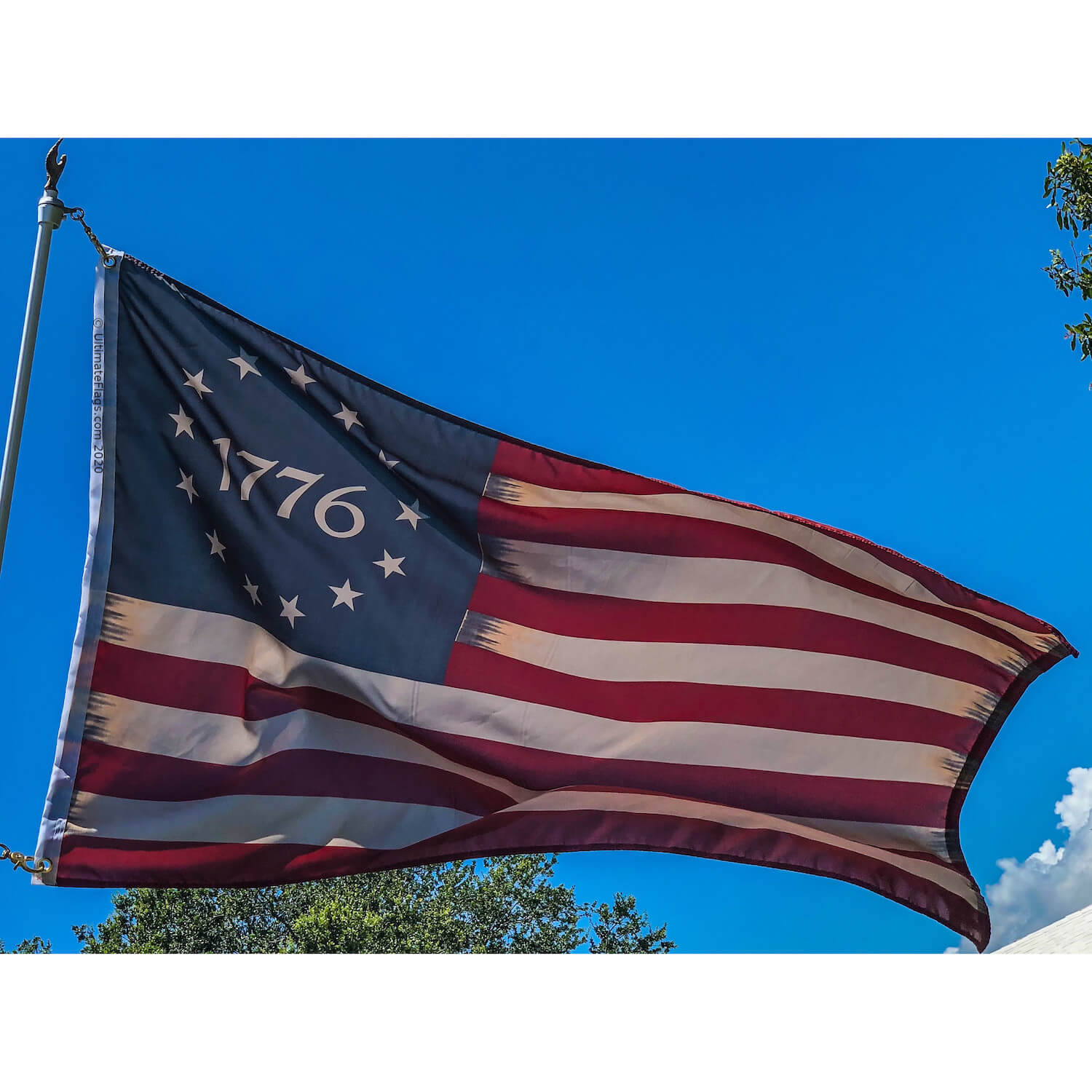 buy antiqued vintage patriotic 1776 flag betsy ross flags for sale