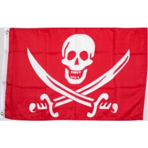buy cool red pirate flag