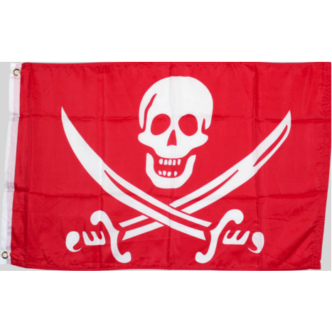 buy cool red pirate flag