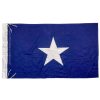 bonnie blue flag 3 x 5 ft. cotton with sleeve & ties