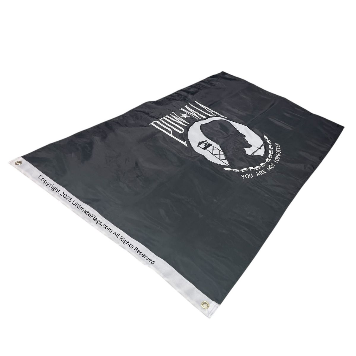 pow mia flag outdoor commercial sewn double sided, double nylon embroidered 3 x 5 ft.