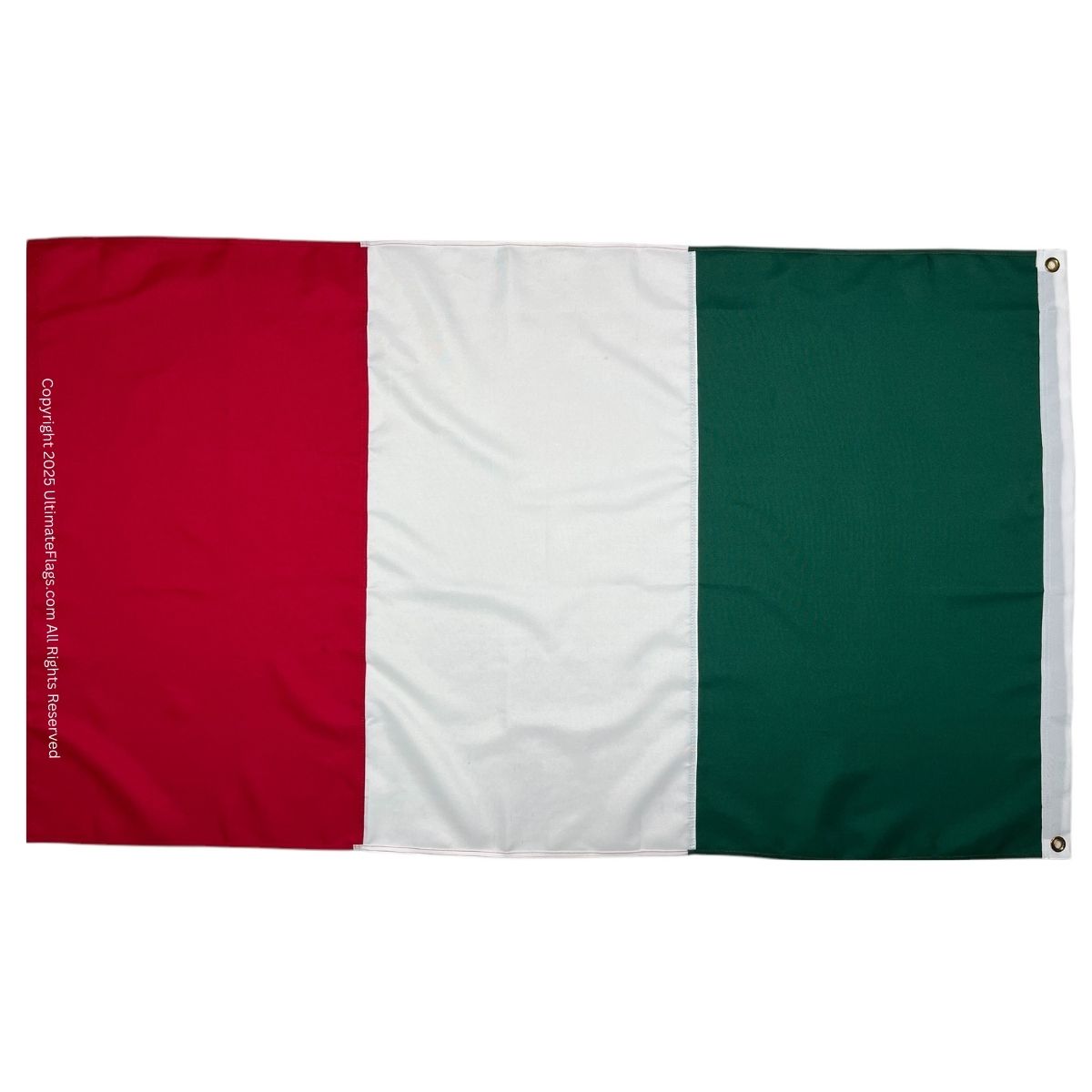 italy flag double nylon embroidered 3 x 5 ft. heavy duty